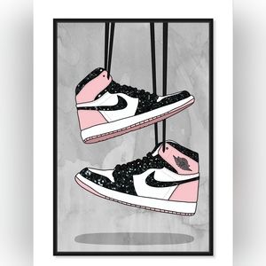 Nike 8 1/2"x11" Framed Wall Art